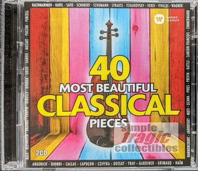 40 Most Beautiful Classical Pieces Front Cover