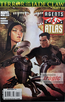 Agents Of Atlas #11 Comic Book Cover Art by Adi Granov
