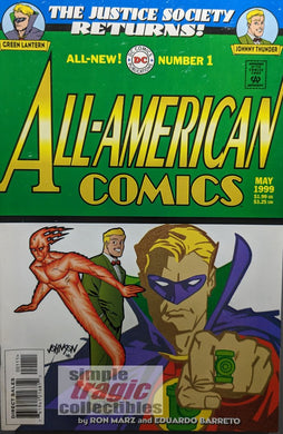 All-American Comics #1 Comic Book Cover Art by Dave Johnson