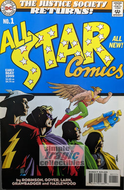 All Star Comics #1 Comic Book Cover Art by Dave Johnson