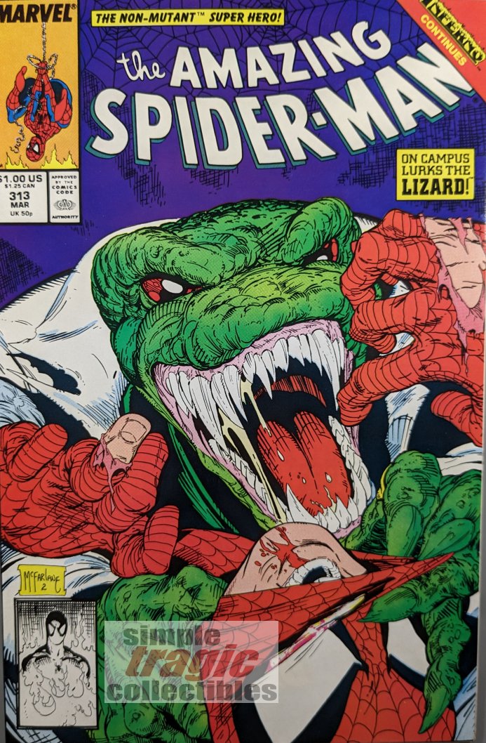 Amazing SpiderMan, The (1963) 313 Simple Tragic Collectibles