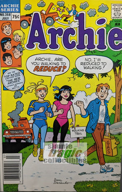 Archie #358 Comic Book Cover Art by Dan DeCarlo