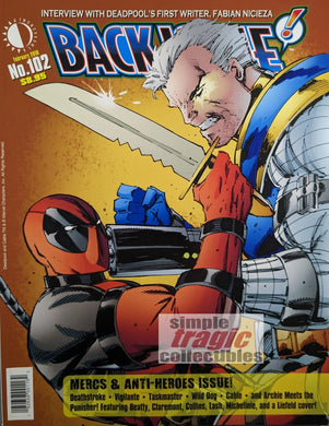 Back Issue Magazine #102 Cover Art by Rob Liefeld