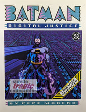 Load image into Gallery viewer, Batman: Digital Justice Graphic Novel Cover Art by Pepe Moreno