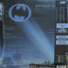 Load image into Gallery viewer, BATMAN RETURNS- Original Motion Picture Soundtrack Album Artwork Back
