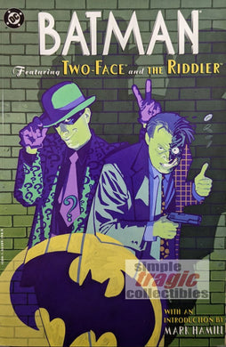 Batman: Featuring Two-Face And The Riddler TPB Cover Art by Mark Chiarello