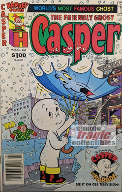 Casper The Friendly Ghost #245 Comic Book Cover Art