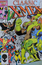 Load image into Gallery viewer, Classic X-Men #2 Comic Book Cover Art by Arthur Adams