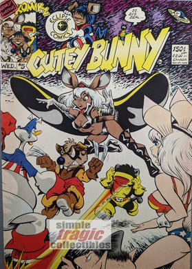 Army Surplus Komikz Featuring: Cutey Bunny #5 Comic Book Cover Art by Josh Quagmire