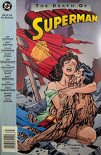 Load image into Gallery viewer, Death Of Superman TPB Comic Book Cover Art by Jon Bogdanove