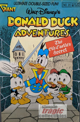 Walt Disney's Donald Duck Adventures #20 Comic Book Cover Art by Carl Barks