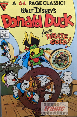 Walt Disney Donald Duck #250 Comic Book Cover Art by Daan Jippes
