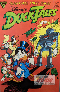 Disney's DuckTales #1 Comic Book Cover Art 