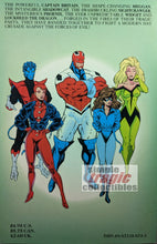 Load image into Gallery viewer, Excalibur Air Apparent Comic Book Back Cover Art