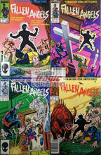 Load image into Gallery viewer, Fallen Angels #1-4 Comic Book Cover Art by Kerry Gammill