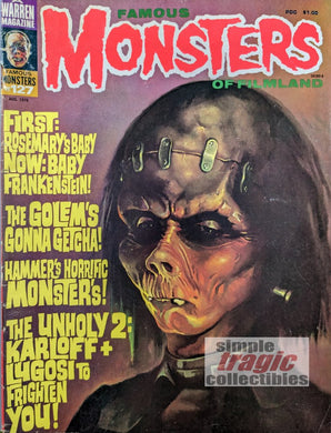 Famous Monsters Of Filmland Magazine #127 Cover Art by Ken Kelly