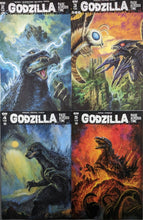 Load image into Gallery viewer, Godzilla: Rage Across Time #2-5 Comic Book Cover Art by Bob Eggleton