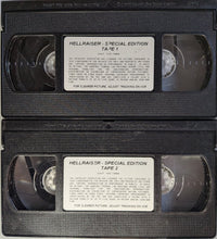 Load image into Gallery viewer, Clive Barker's HELLRAISER (1987) - 2 Tape Set Cassettes