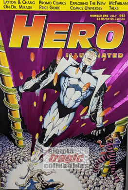 Hero Illustrated Magazine #1 Cover Art by Bernard Chang