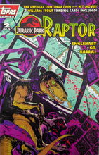 Load image into Gallery viewer, Jurassic Park: Raptor #2 Comic Book Cover Art by Michael Golden
