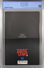 Load image into Gallery viewer, Justice League (2018) #1 (Crain Exclusive Virgin Variant B) CBCS 9.8 White Pages Comic Book Back Cover