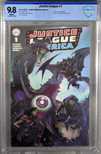 Load image into Gallery viewer, Justice League (2018) #1 (Crain Exclusive C) CBCS 9.8 White Pages Comic Book Cover Art by Clayton Crain