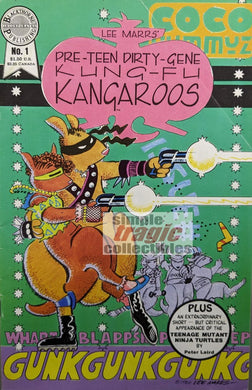 Pre-Teen Dirty Gene Kung-Fu Kangaroos #1 Comic Book Cover Art by Lee Marrs