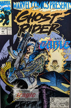 Load image into Gallery viewer, Marvel Comics Presents #90 Comic Book Back Cover Art by Sam Kieth