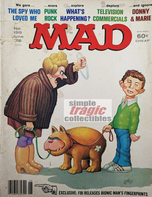 Mad Magazine #199 Cover Art by Al Jaffee