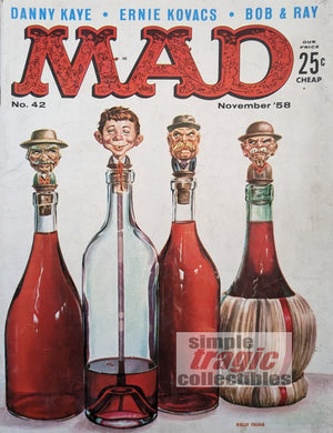 Mad Magazine #42 Cover Art by Kelly Freas