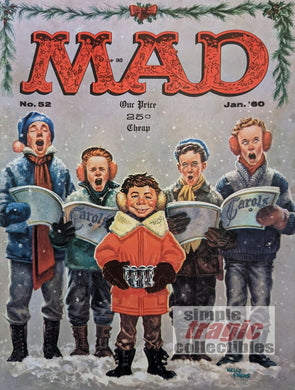 Mad Magazine #52 Cover Art by Kelly Freas