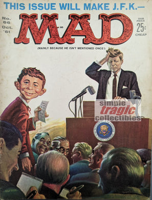 Mad Magazine #66 Cover Art by Kelly Freas