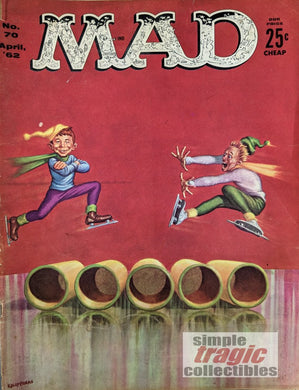 Mad Magazine #70 Cover Art by Kelly Freas
