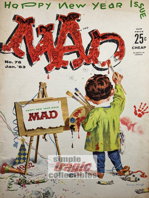 Mad Magazine #76 Cover Art
