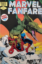 Load image into Gallery viewer, Marvel Fanfare #1 Comic Book Cover Art by Michael Golden