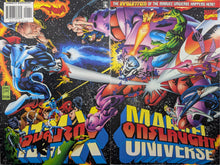 Load image into Gallery viewer, Onslaught: Marvel Universe #1 Wraparound Comic Book Cover Art by Adam Kubert