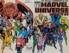Load image into Gallery viewer, The Official Handbook Of The Marvel Universe Update '89 #5 Wraparound Comic Book Cover Art by Ron Frenz