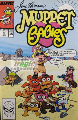 Muppet Babies #23 Comic Book Cover Art