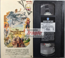 Load image into Gallery viewer, Neverending Story II The Next Chapter VHS Front Cover