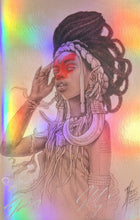 Load image into Gallery viewer, Niobe & Dura #1 Foil Variant Comic Book Cover Art by Tehani Farr