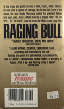 Load image into Gallery viewer, Raging Bull Novel Back Cover Art