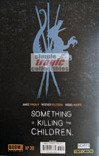 Load image into Gallery viewer, Something Is Killing The Children #39 Foil Comic Book Back Cover Art