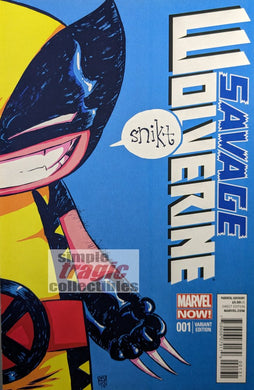 Savage Wolverine #1 Comic Book Cover Art by Skottie Young