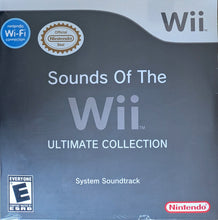 Load image into Gallery viewer, SOUNDS OF THE WII ULTIMATE COLLECTION: SYSTEM SOUNDTRACK Vinyl Record Front Cover Art