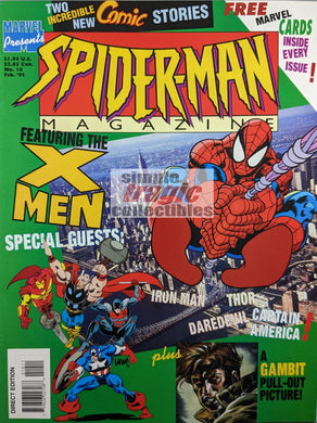 Spider-Man Magazine #10 Cover Art