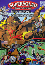 Load image into Gallery viewer, Super Squad: Baseball's Superstars #1 Comic Book Cover Art by Brian Kong