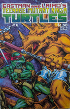 Load image into Gallery viewer, Teenage Mutant Ninja Turtles #6 Comic Book Cover Art by Kevin Eastman & Peter Laird