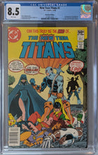 Load image into Gallery viewer, New Teen Titans #2 Comic Book Cover Art by George Perez