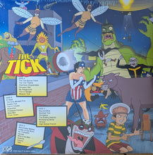 Load image into Gallery viewer, SPOON! The Original Music From The Original Animated The Tick Vinyl Record Back Cover Art