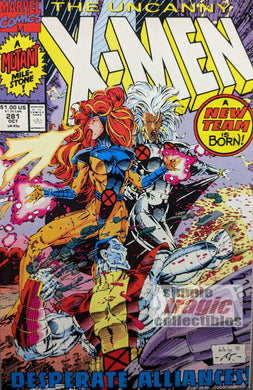 Uncanny X-Men #281 Comic Book Cover Art by Whilce Portacio